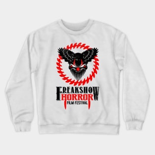 Official Freak Show Horror Logo - Red & Black Crewneck Sweatshirt